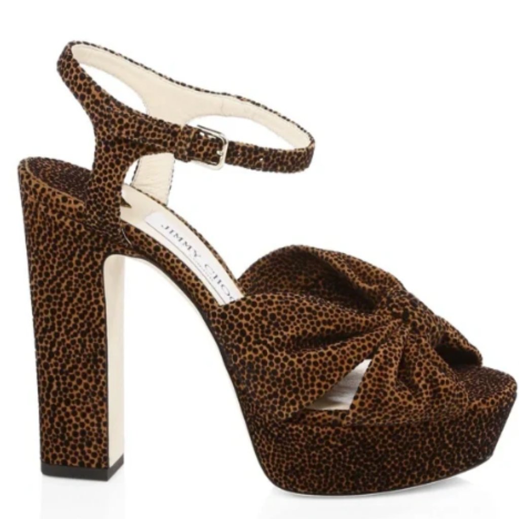 Jimmy Choo - Animal Print Platforms